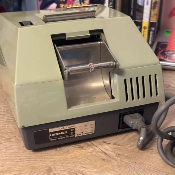 Vintage 1960s Hermes Register Calculator Machine - Picture 4 of 5